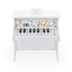 Piano en bois  "Les animaux...