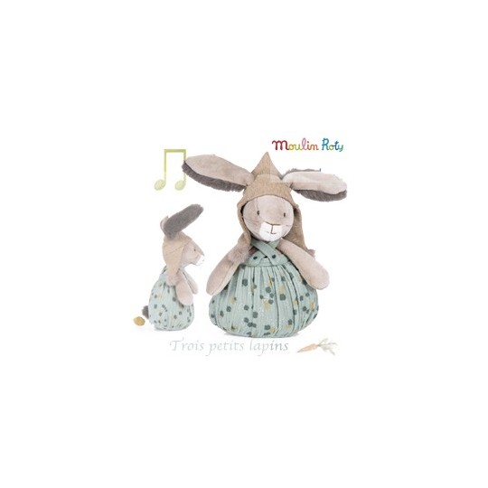 Peluche lapin musical 2025