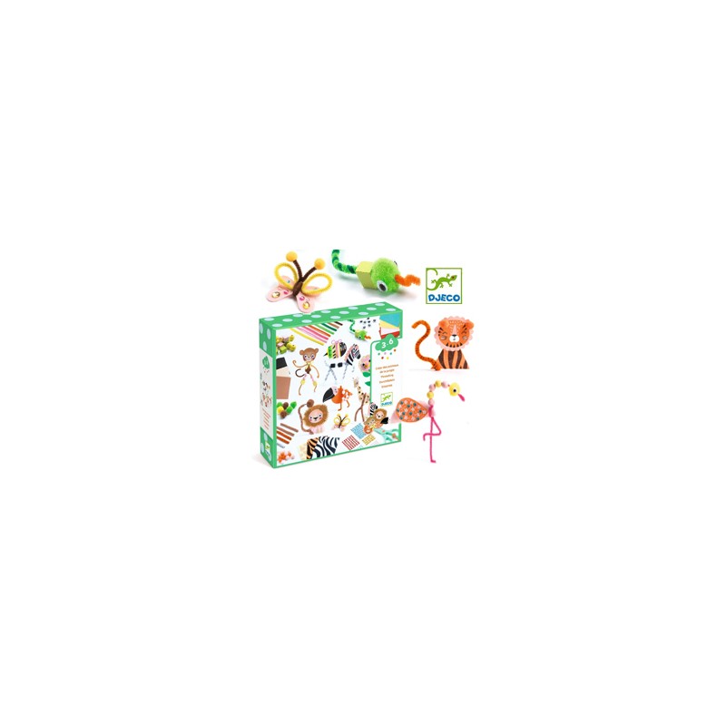 Boîte à créer animaux de la jungle