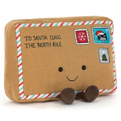 Peluche lettre au Père Noël...
