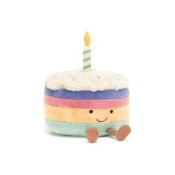 Peluche gâteau anniversaire...