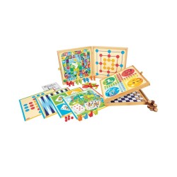 Coffret bois jeux de...