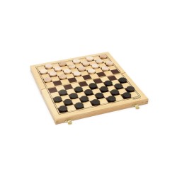 Jeu de dames en bois