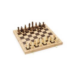 Jeu d'échecs en bois