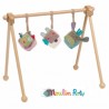 Portique bois naturel du Moulin Roty