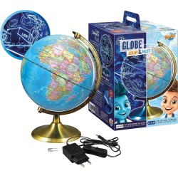 Globe terrestre lumineux...