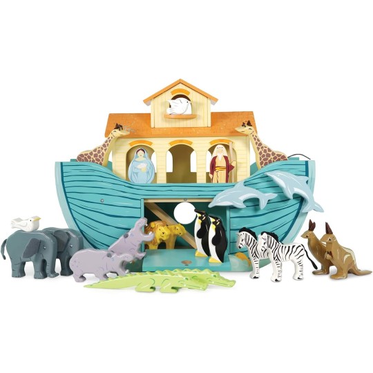 Arche de Noé en bois, set de jeu - Achat/Vente SMALL FOOT 3120