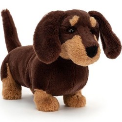 Peluche chien Otto teckel