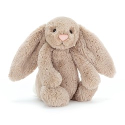 Peluche lapin Bashful Beige...
