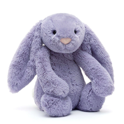 Peluche lapin violet "medium"