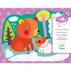 Coloriage magique "Caché...